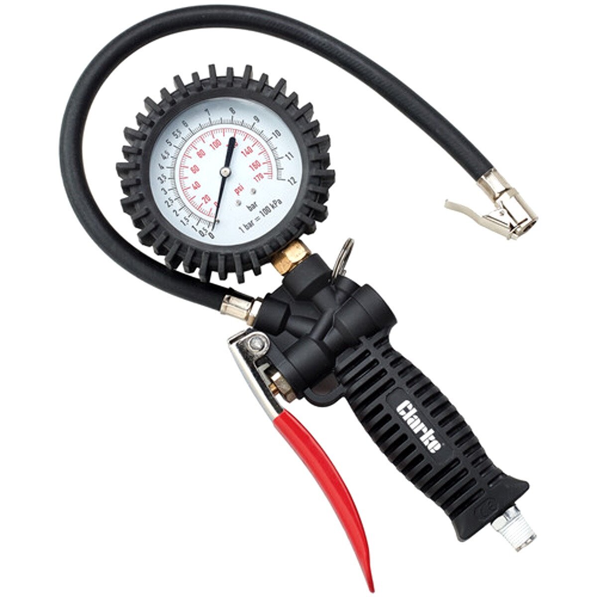 Clarke 3082105 TPG30P Airline Tyre Inflator with Pressure Gauge 
