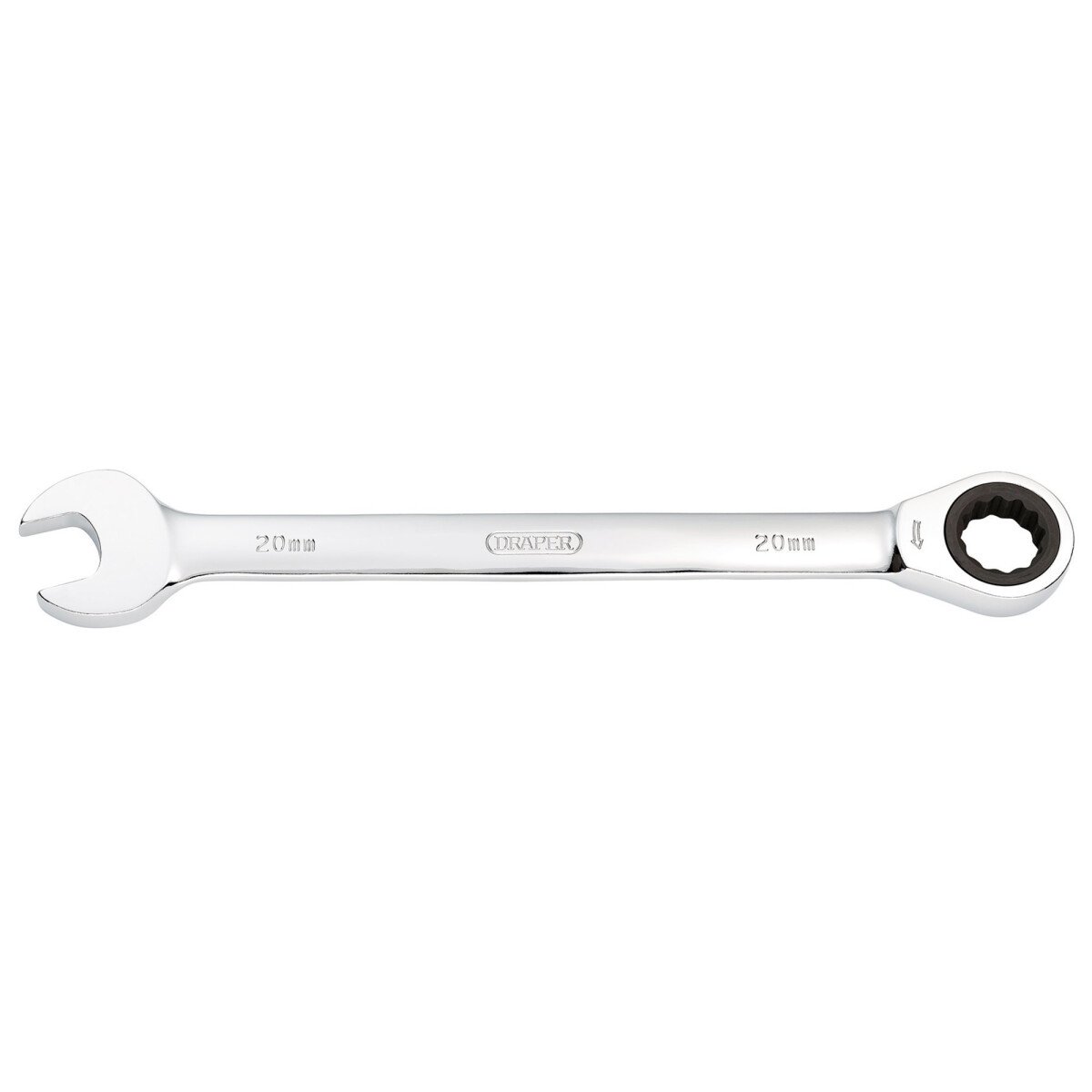 Draper 31019 8230MM Hi Torq 20mm Metric Ratcheting Combination Spanner