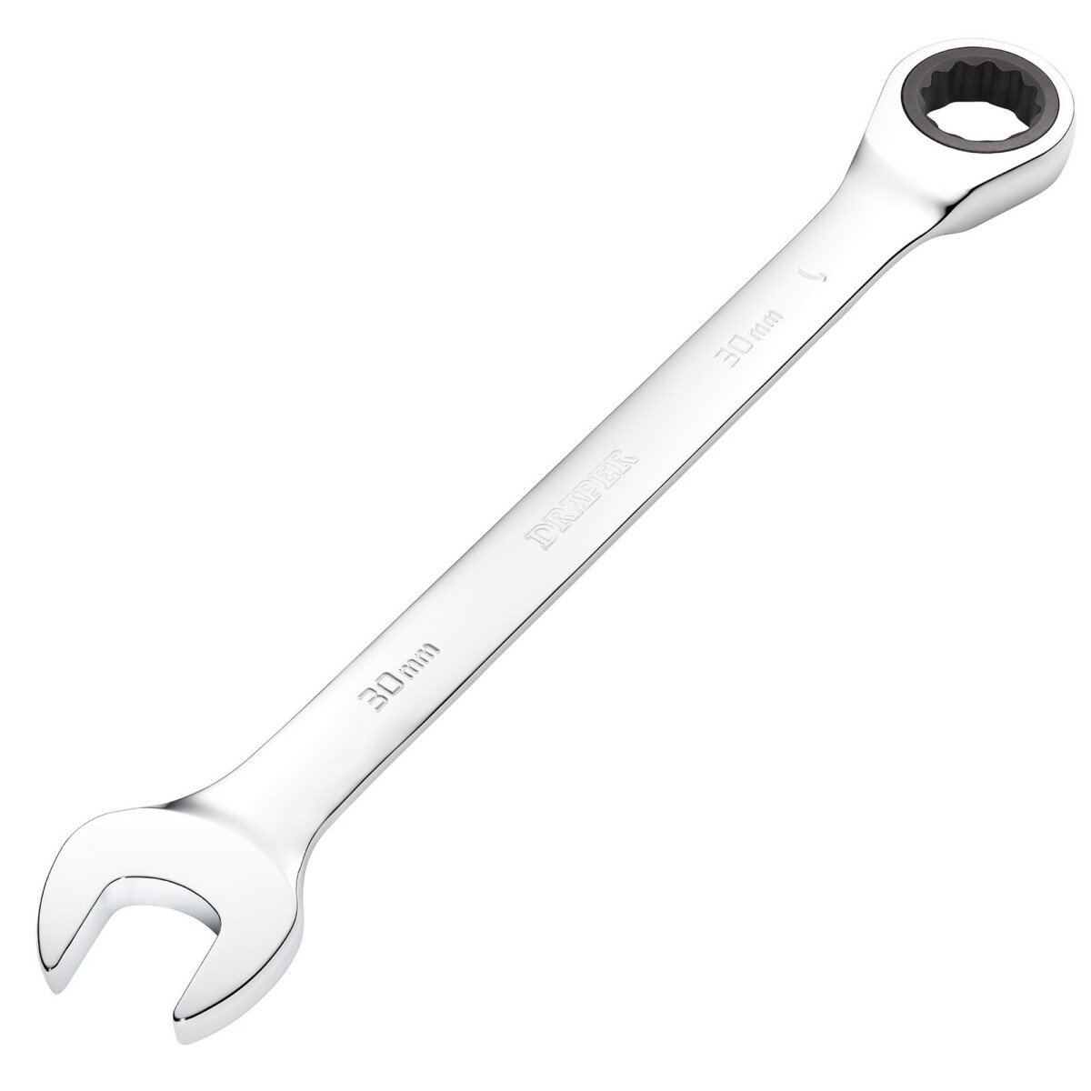 Draper 31026 8230MM Hi Torq 30mm Metric Ratcheting Combination Spanner