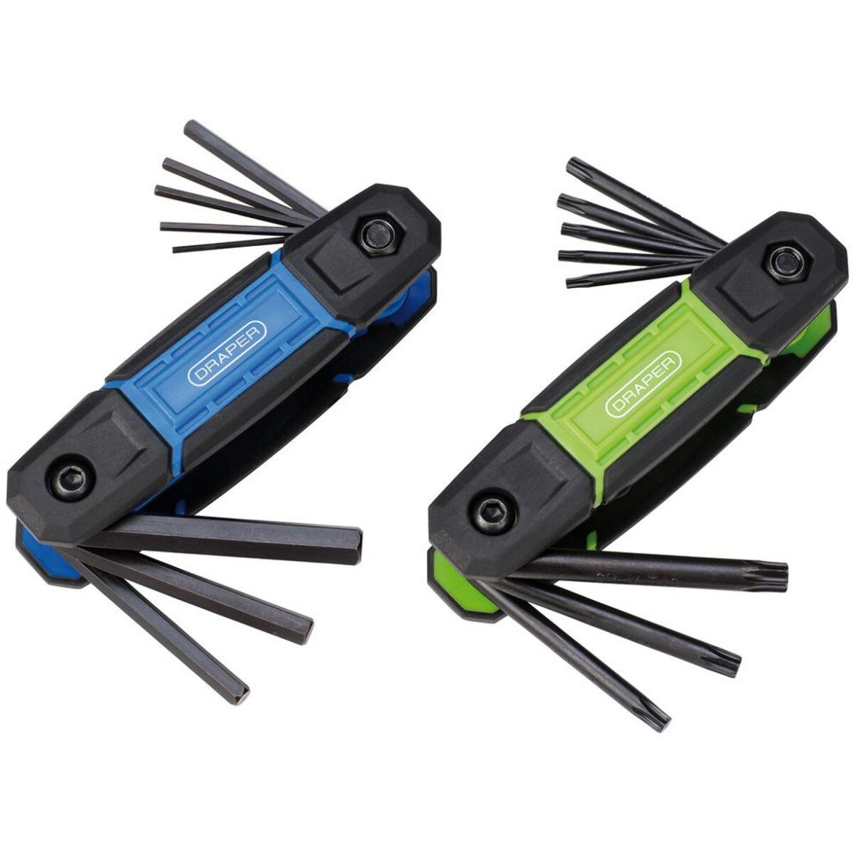 Draper 31269 TX-STAR® and Metric Folding Hex Key Set (16 Piece)