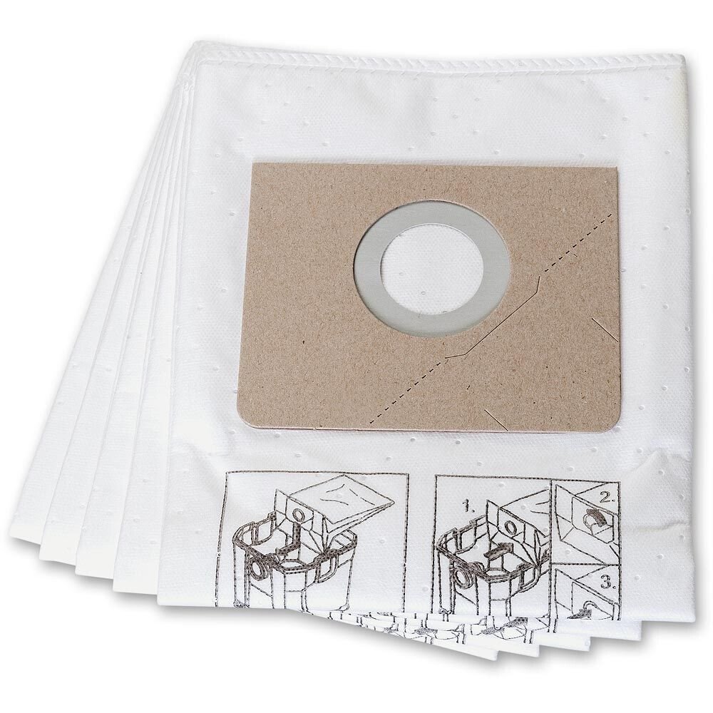 Fein 31345251010 Premium Fleece Filter bags for the Dustex 35L Vacuum Cleaner