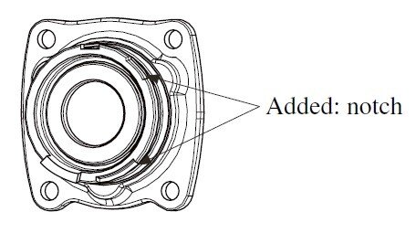 Makita 318332-4 Bearing Box (Replaces 318299-6)