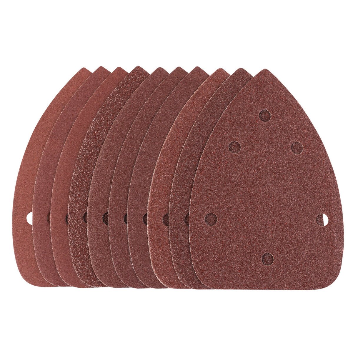 Draper 31977 APT140C Ten 97 x 140 x 140mm Assorted Grit Hook and Loop Sander