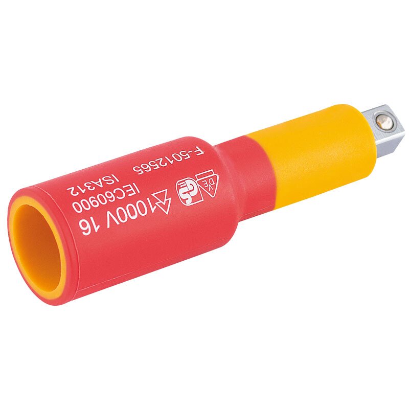 Draper 32042 B-EXT-VDE 1/4" Sq. Dr. VDE Approved Fully Insulated Extension Bar (50mm)