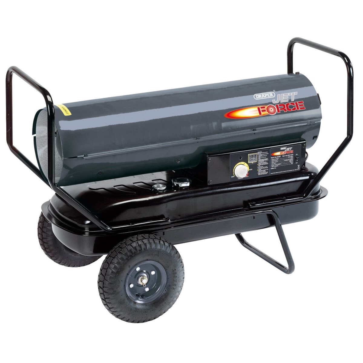 Draper 32285 DSH1250 Diesel/Kerosene Space Heater (125,000 BTU/36kW)
