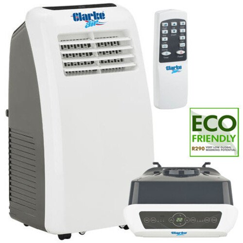 Clarke 3230567 AC7050 7000BTU Portable Air Conditioning Unit with Remote Control