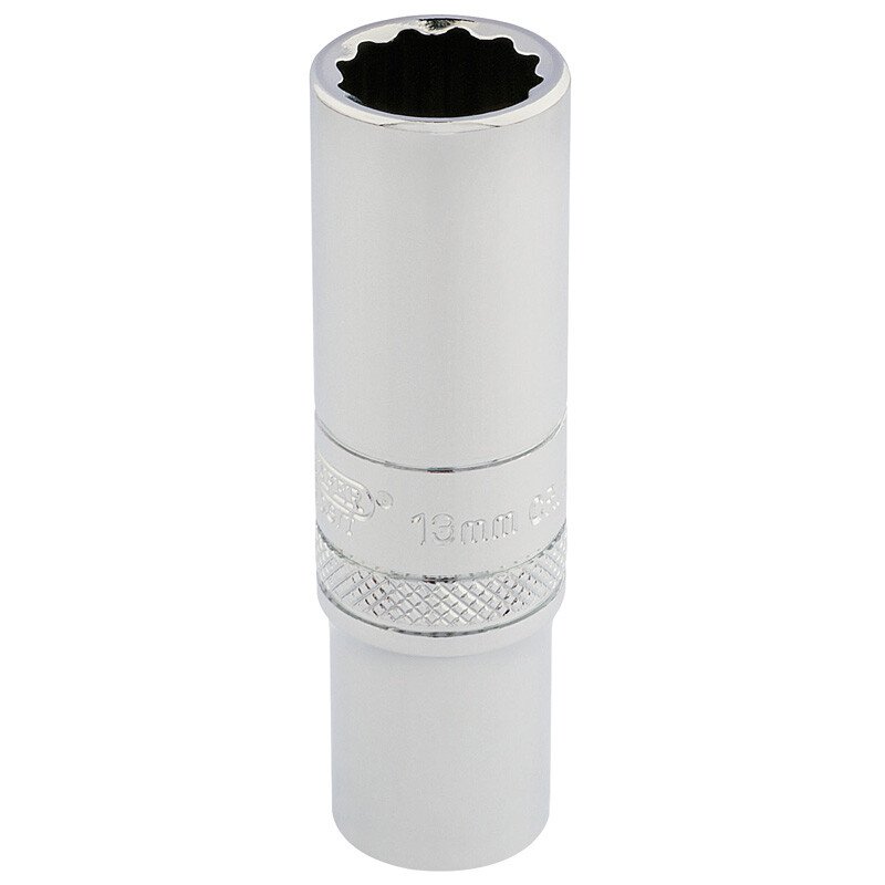 Draper 32823 DT-MM/B 3/8" Square Drive Hi Torq® 12 Point Deep Socket (13mm)