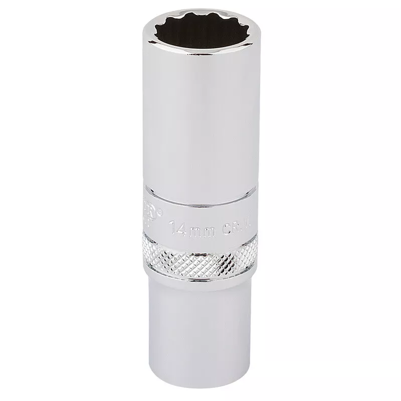 Draper 32955 DT-MM/B 3/8" Square Drive Hi Torq® 12 Point Deep Socket (14mm)