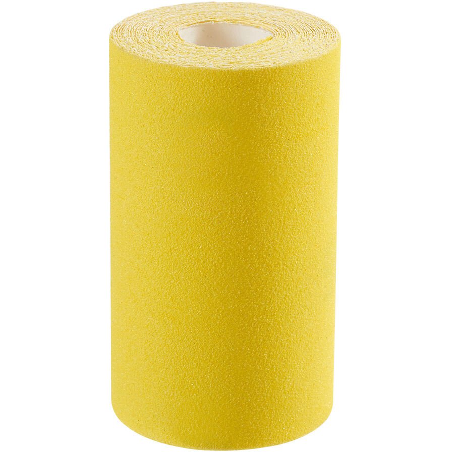 Clarke 6502374 P120 Yellow Aluminium Oxide Roll 5m x 115mm