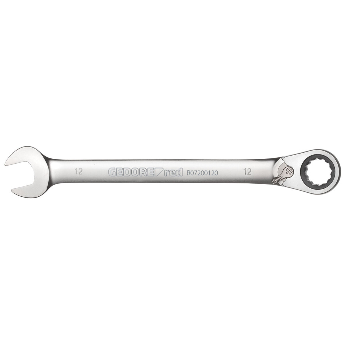 Gedore RED 3300851 Combination Reversible Metric Ratchet Spanner 8mm
