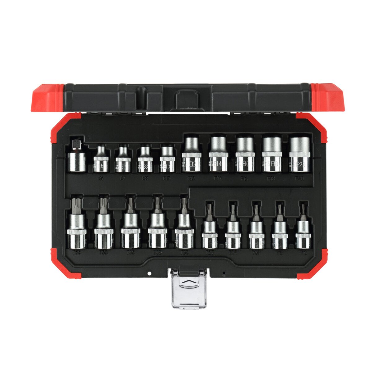 Gedore RED 3300045 1/2in Drive Socket Set Torx TX 20 Piece