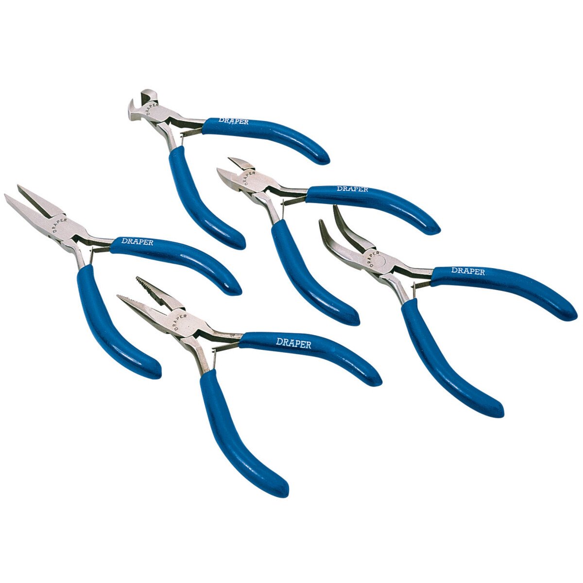 Draper 33057 38A/5 5 Piece Carbon Steel Mini Plier Set