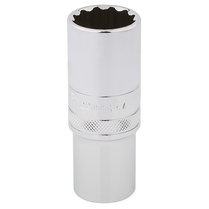 Draper 33788 HT-MM/B 1/2" Square Drive Hi Torq® 12 Point Deep Socket (22mm)