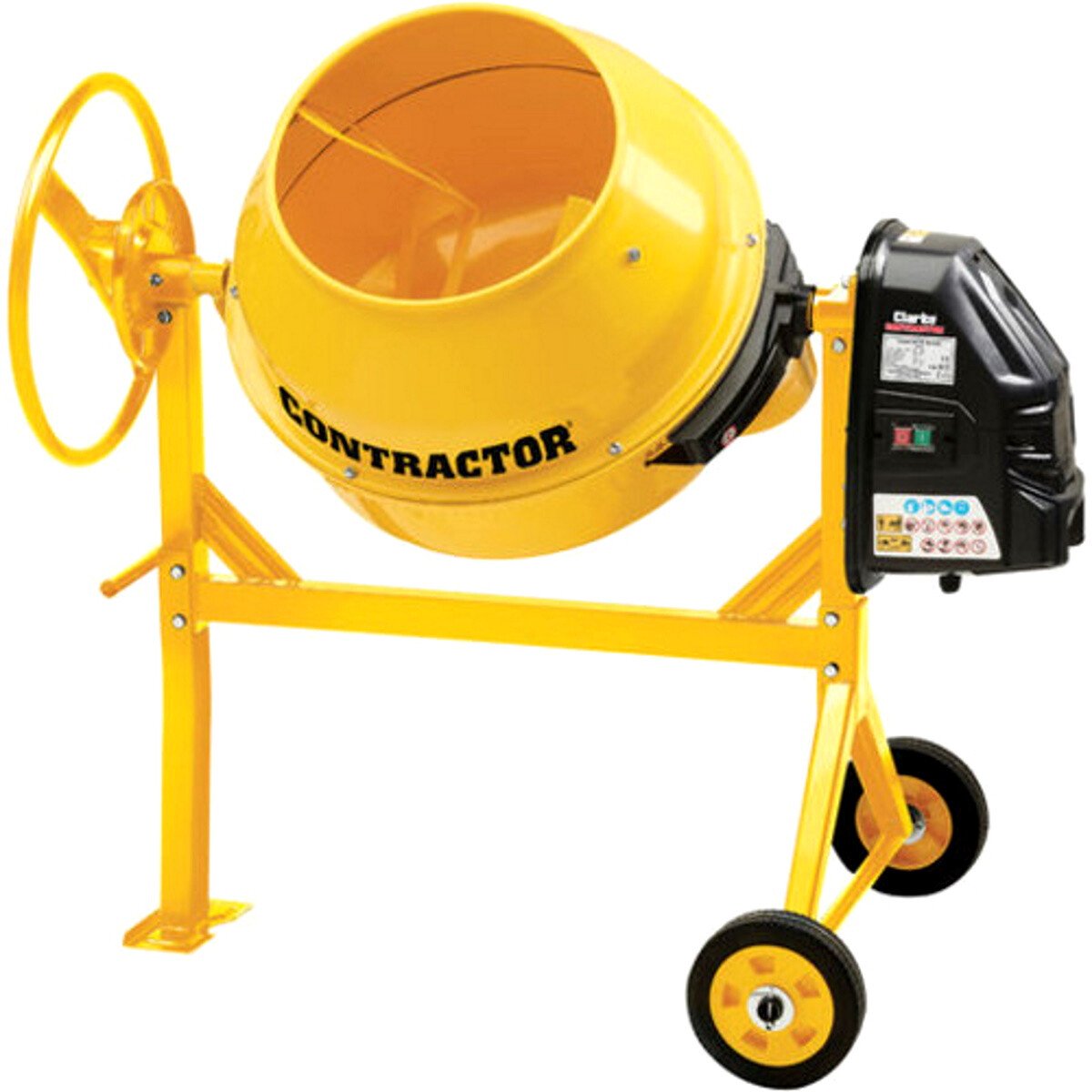 Clarke 3400841 CCM125D 550W Concrete Mixer (230V) 