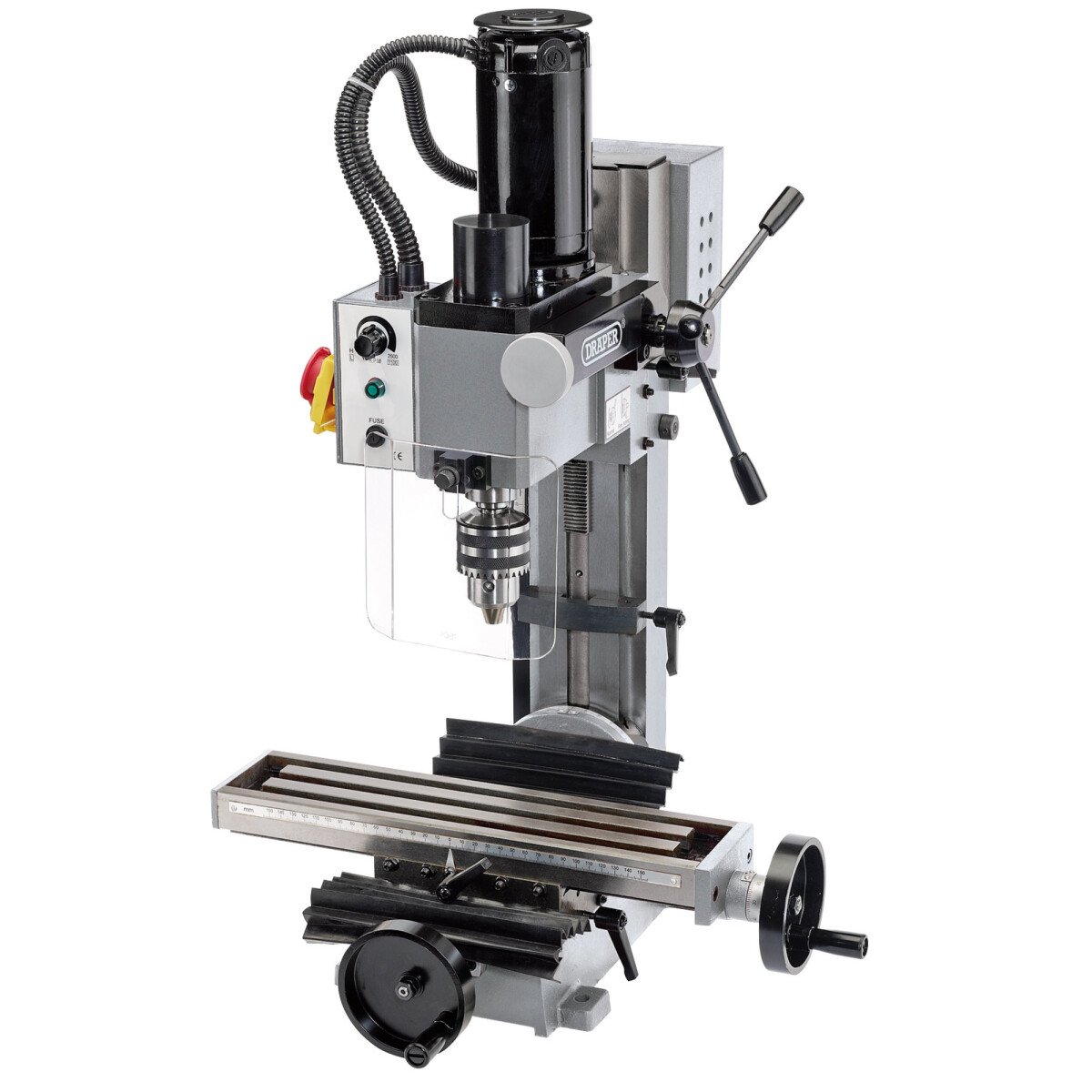 Draper 34023 MILL-170 350W 230V Variable Speed Mini Milling/Drilling Machine