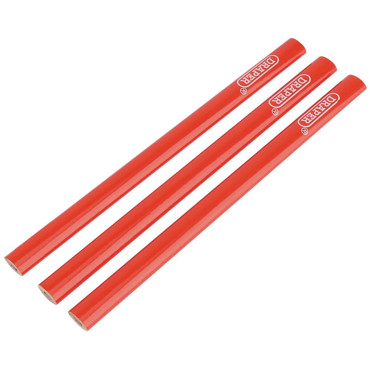 Draper 34180 CP/3 Pack of Three Carpenters Pencils 174mm Long