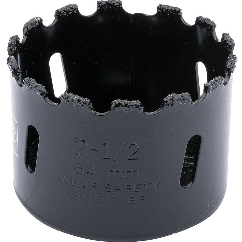 Draper 34951 TCGHSP Expert 64mm Tungsten Carbide Grit Hole Saw