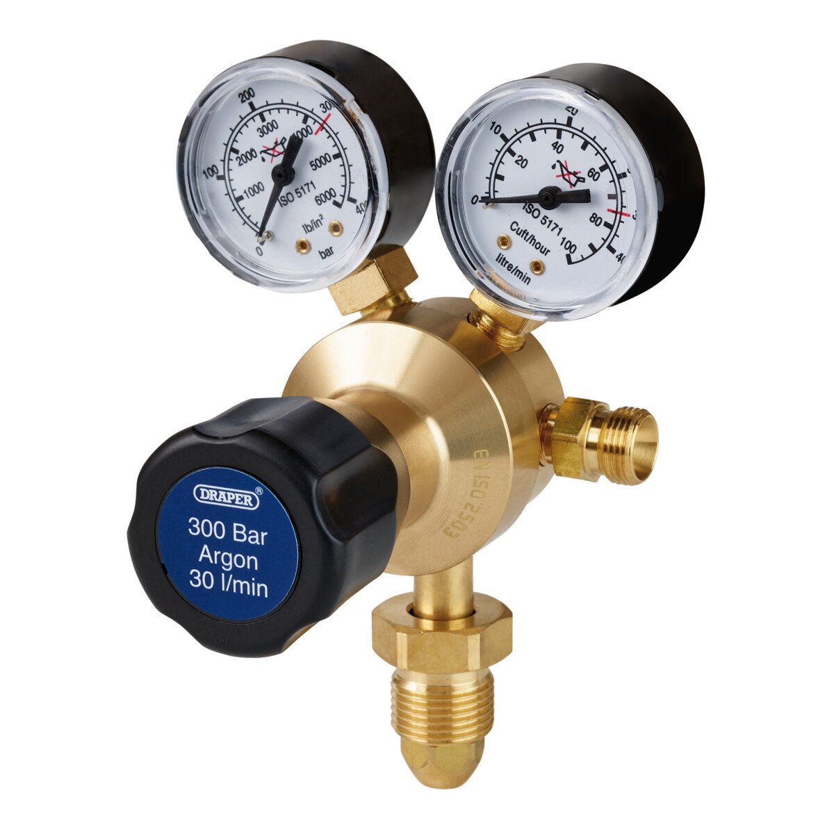 Draper 35017 W703 300 Bar Argon Regulator