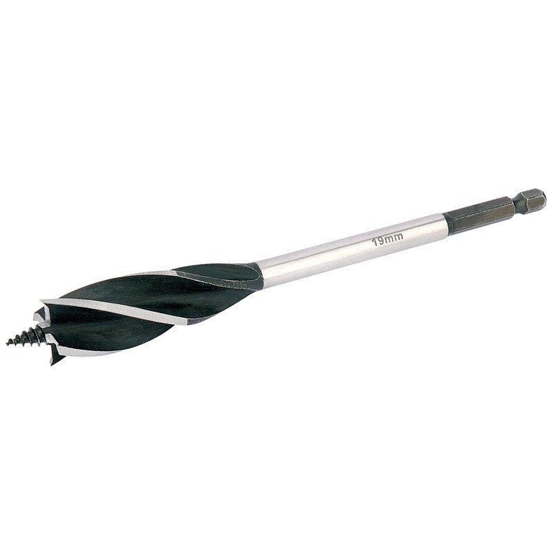 Draper 35111 AB4F Expert 4 Fluted 19 x 165mm 'Vortex' Auger Bits