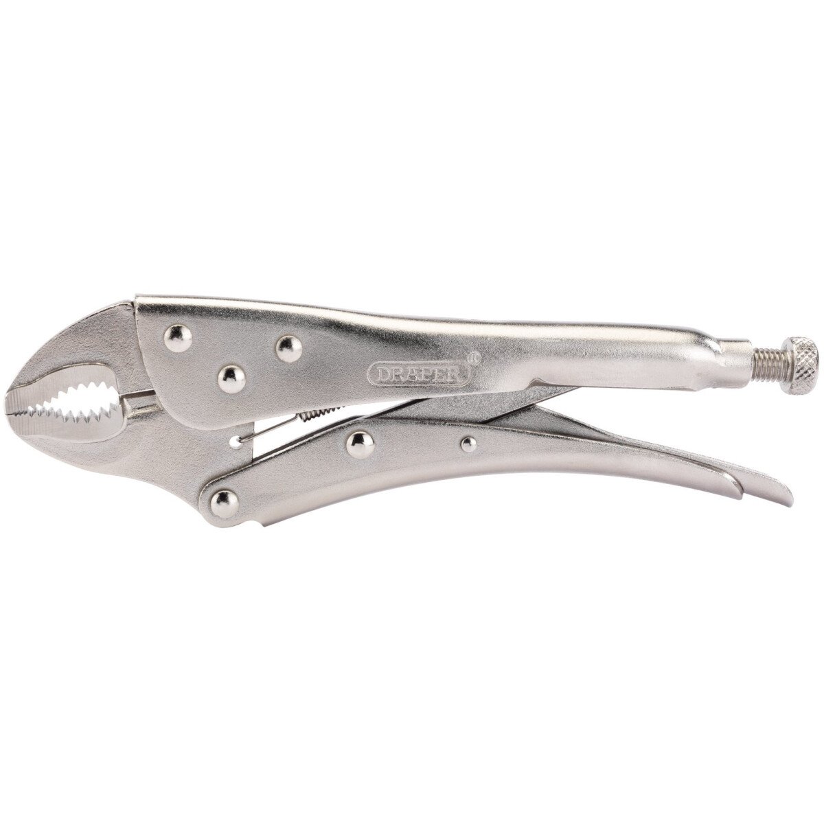 Draper 35369 9006A 220mm Curved Jaw Self Grip Pliers