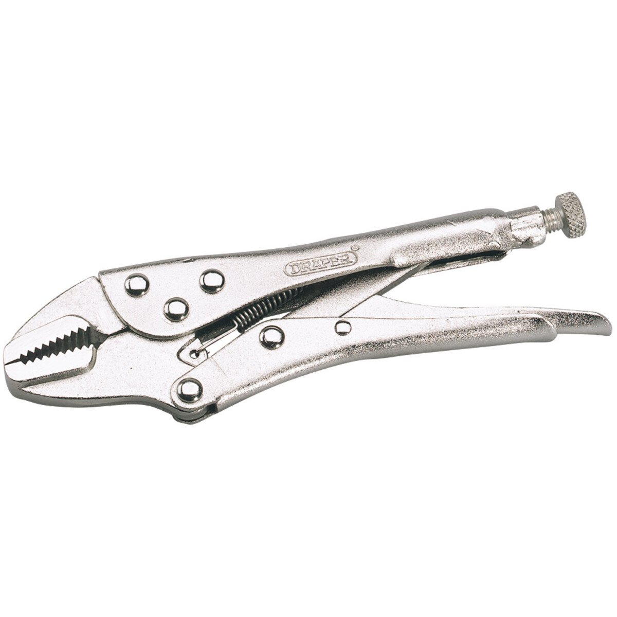 Draper 35371 9007A 190mm Straight Jaw Self Grip Pliers