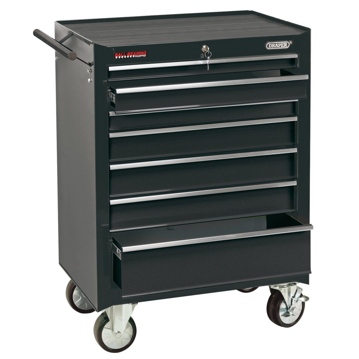 Draper 35743 RC7D/BK 26" Roller Cabinet (7 Drawer)