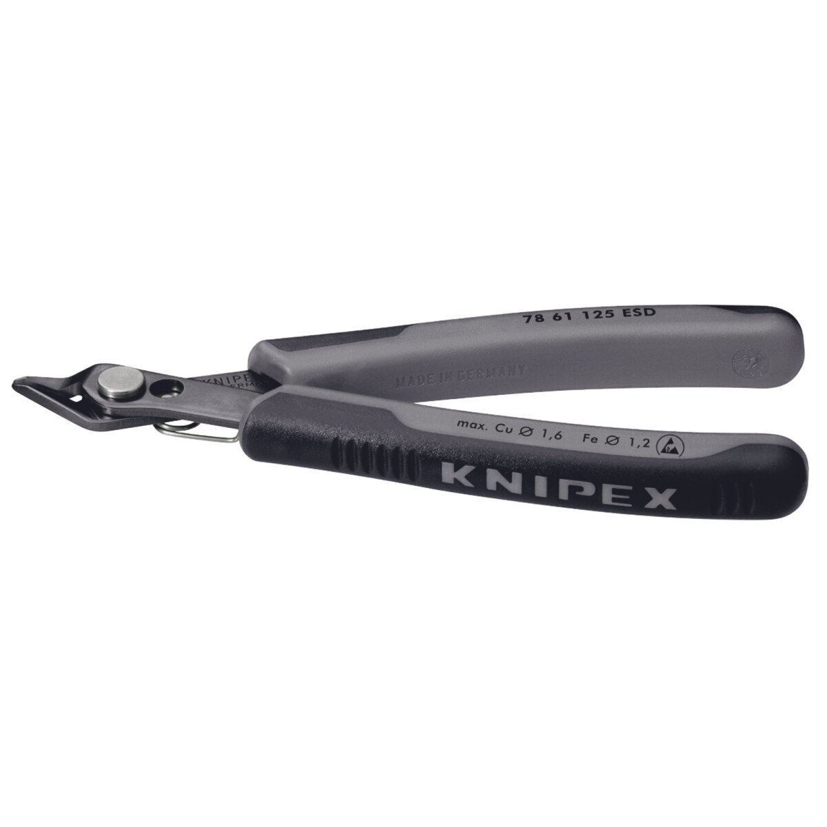 Knipex 78 61 125 ESD 125mm Antistatic Super Knips 37070