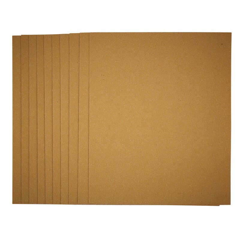 Draper 37778 HSSG General Purpose Sanding Sheets, 230 X 280mm, 60 Grit (Pack Of 10)
