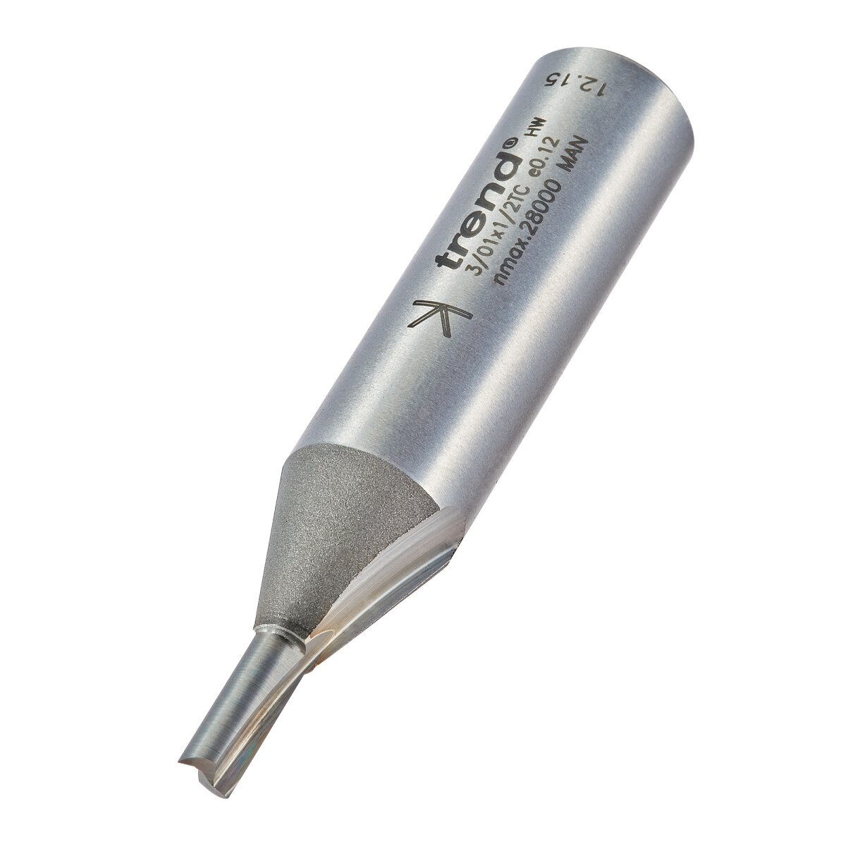 Trend 3/01X1/2TC Two flute cutter 4mm diameter