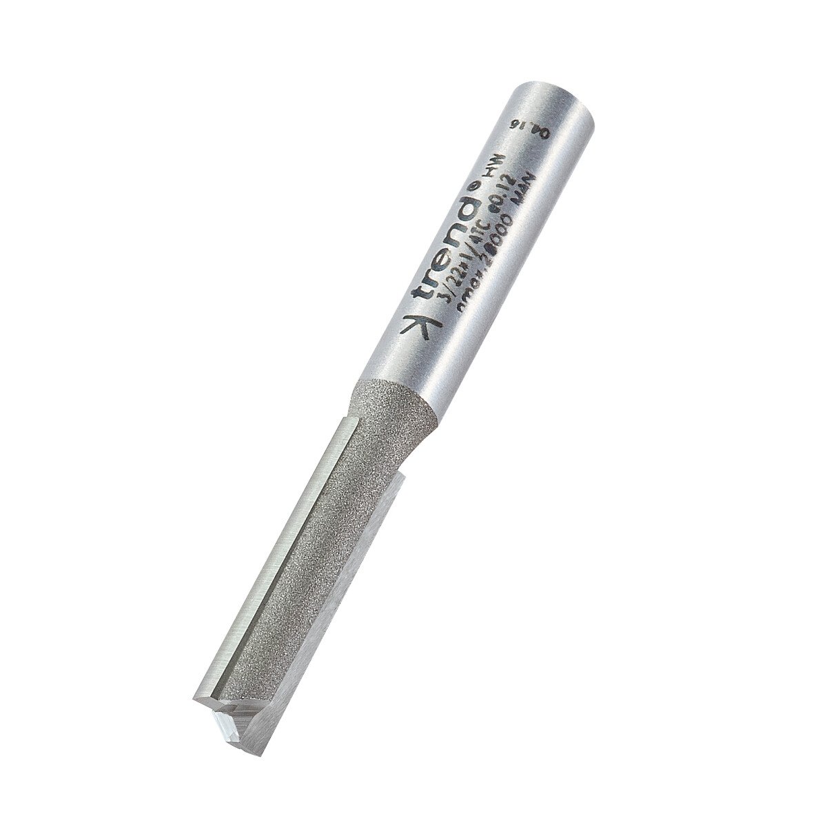 Trend 3/22X1/4TC Two flute cutter 6.3mm diameter