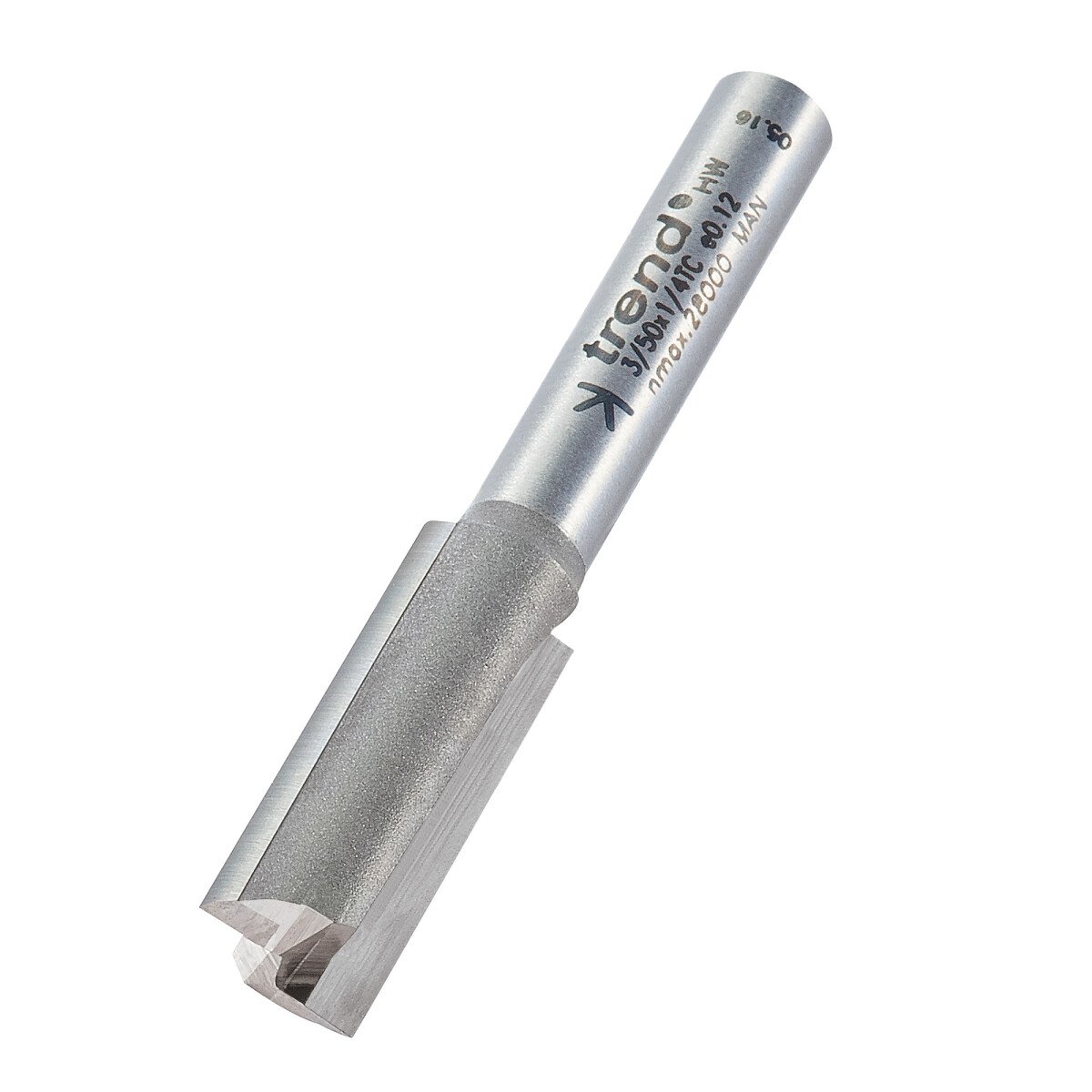 Trend 3/50X1/4TC Two flute cutter 9.5mm diameter