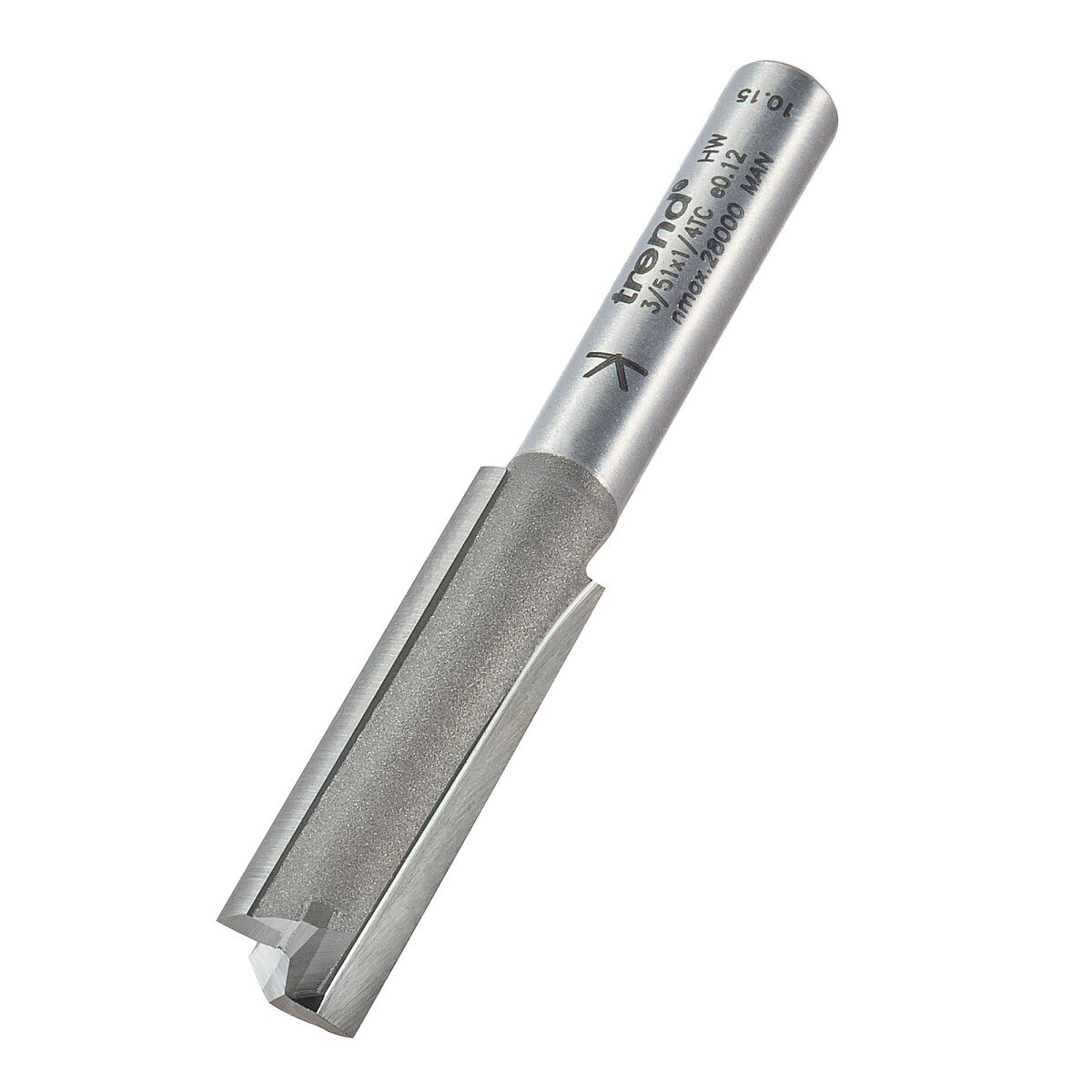 Trend 3/51X1/4TC Two flute cutter 9.5mm diameter