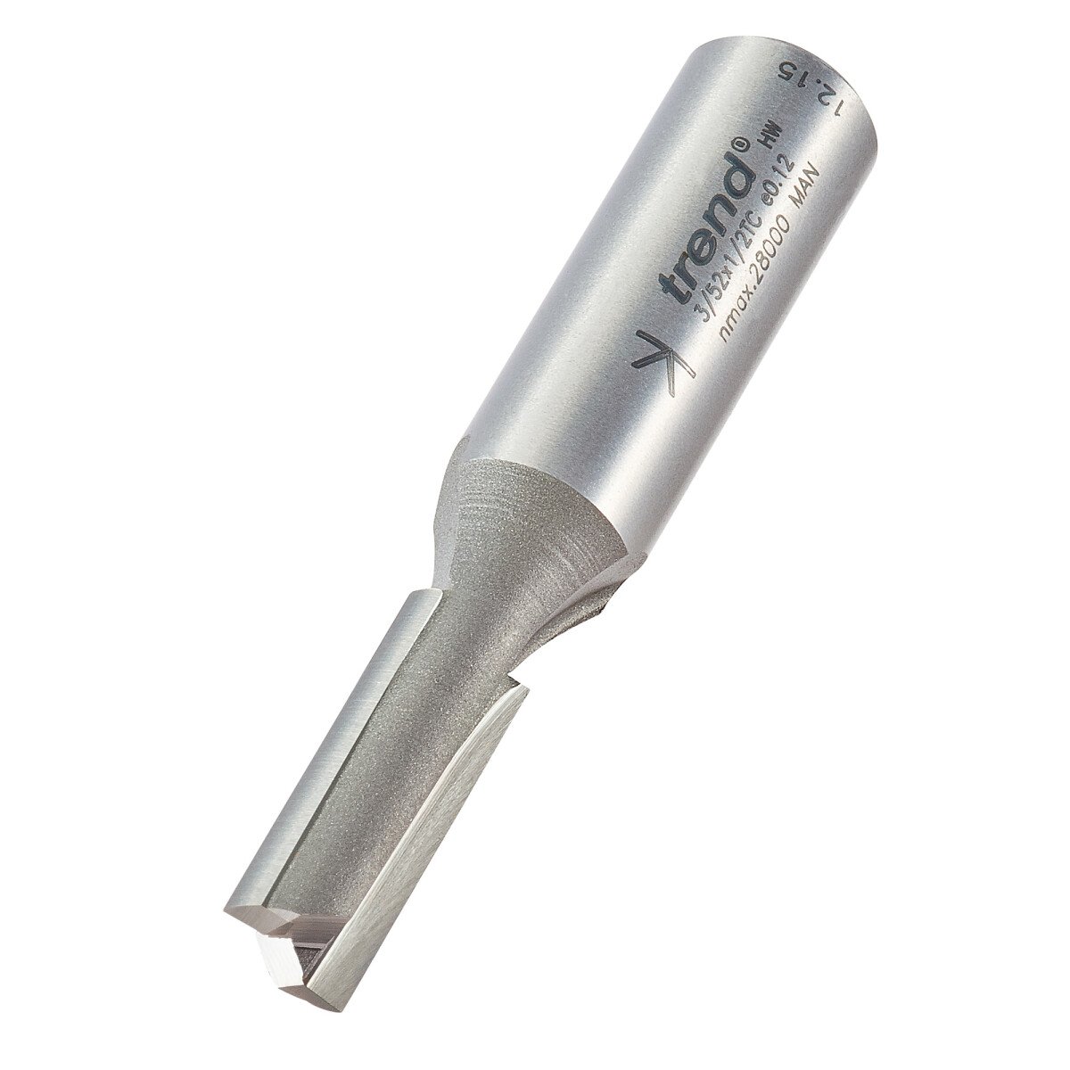 Trend 3/52X1/2TC Two flute cutter 9mm diameter