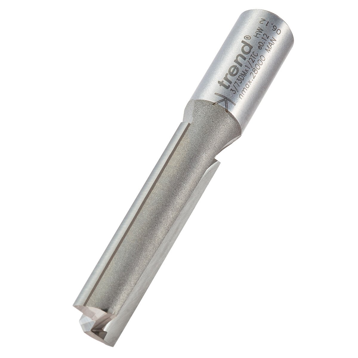 Trend 3/73DMX1/2TC Two flute 12mm dia x 50mm cut x84mm