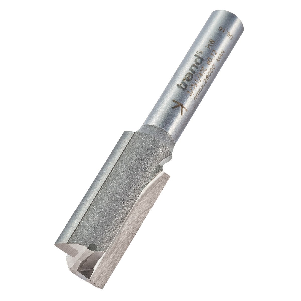 Trend 3/7X1/4TC Two flute cutter 11mm diameter