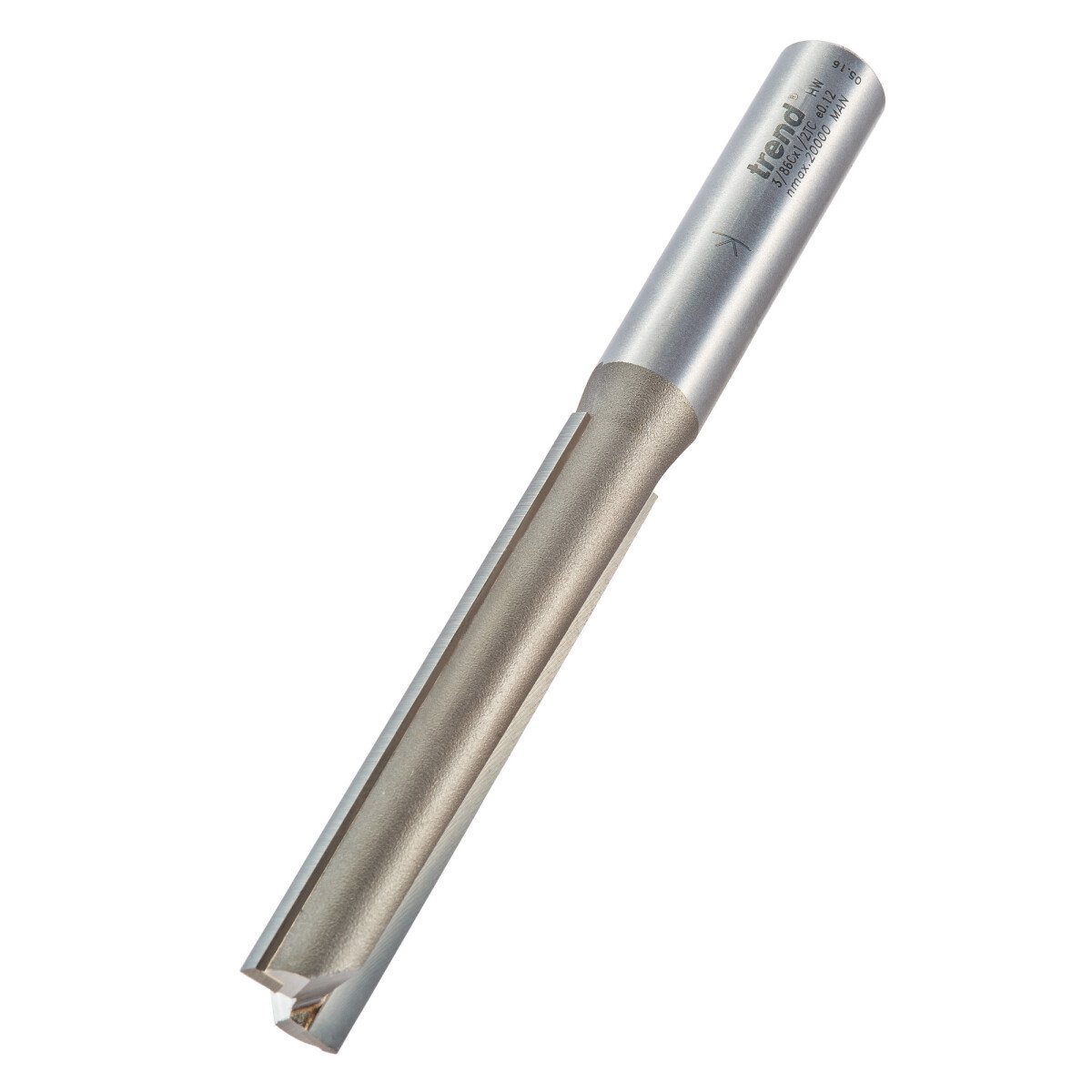 Trend 3/86CX1/2TC Two flute 12.7mm dia x 75mm cut