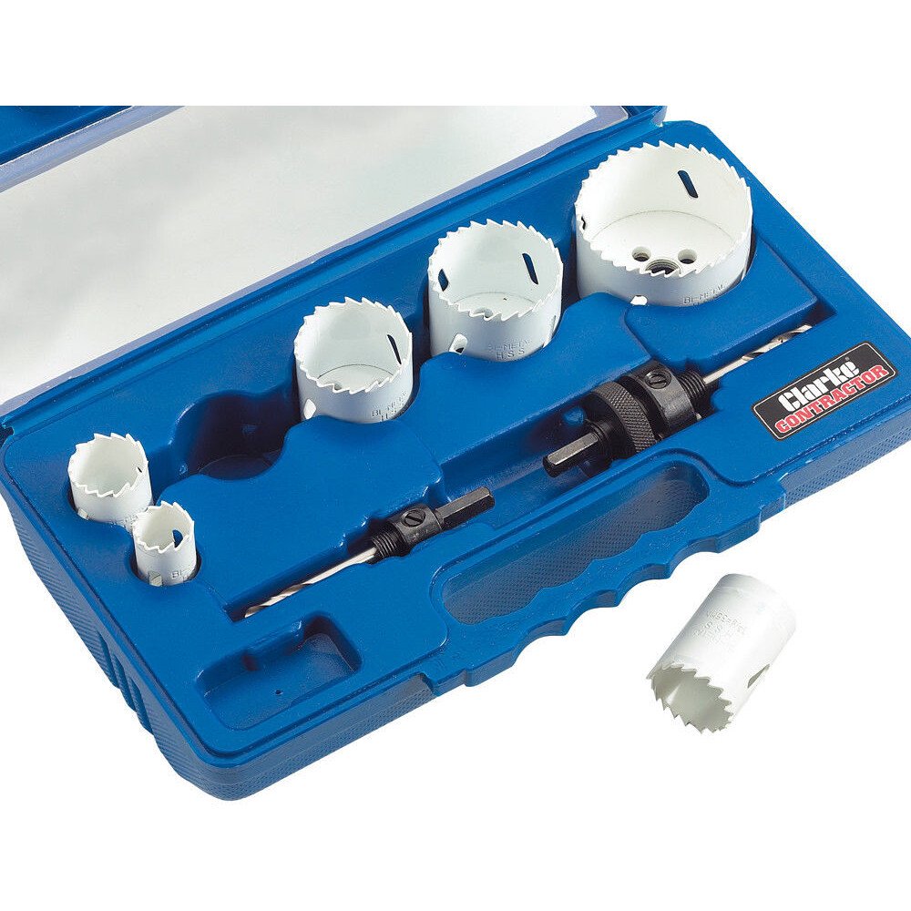 Clarke 1801576 CHT576 - 6 Piece Plumbers Hole Saw Set