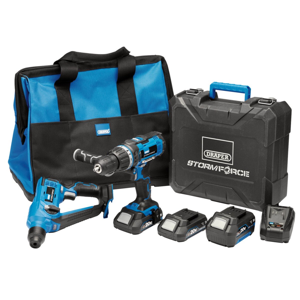 Draper 40429 *20VTWPK Storm Force® 20V Cordless Ultimate Kit