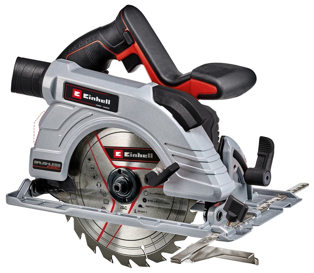 Einhell TE-CS 18/190 Li BL-Solo Body Only 18V Power X-Change Brushless 190mm Circular Saw