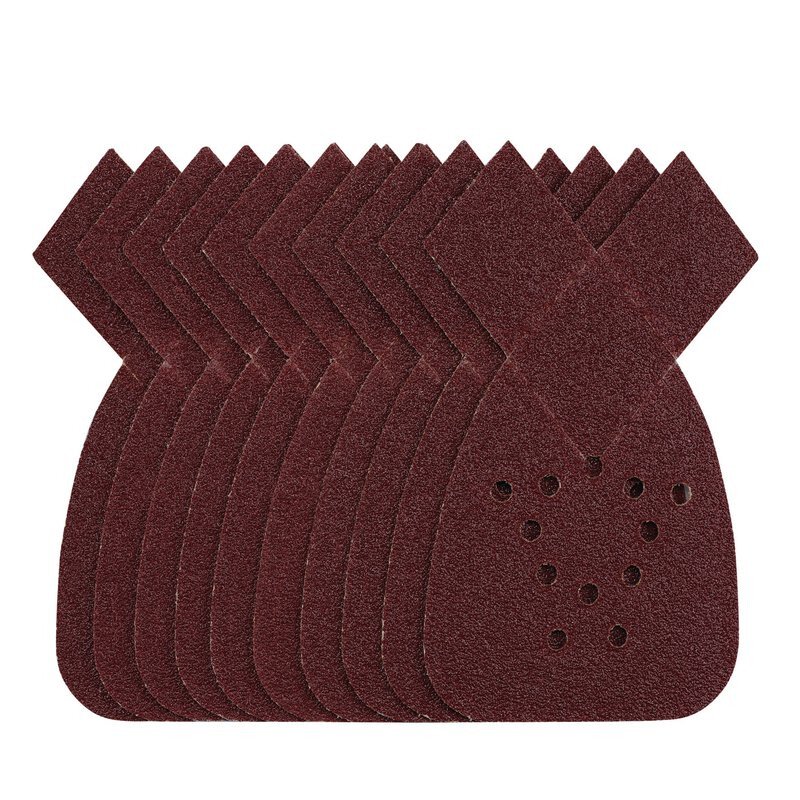 Draper 43848 SSD4 Detail Sanding Sheets With Hook And Loop, 140mm, 40 Grit, Ssd4 (Pack Of 10)