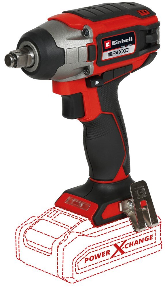 Einhell Impaxxo 18/230 Body Only 18V Power X-Change 230nm Brushless Impact Wrench