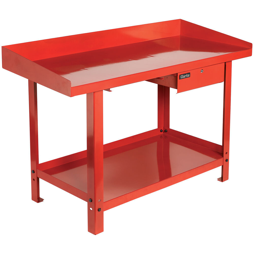 Clarke Modular Workbench Clarke 7637718 CWB1500D 1.5m Engineers' Steel Workbench from Lawson HIS