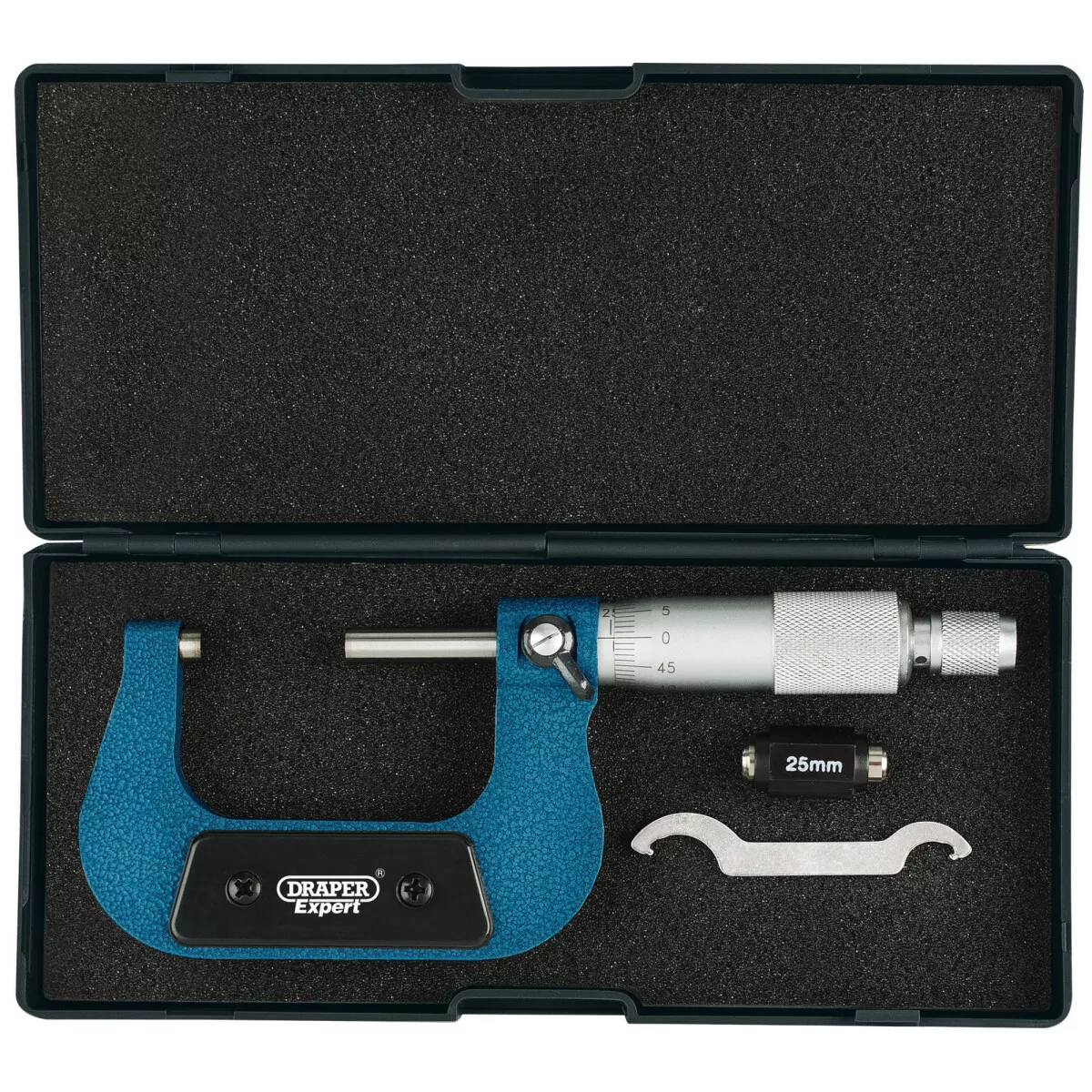 Draper 46604 PEM Expert Metric External Micrometer   25-50mm