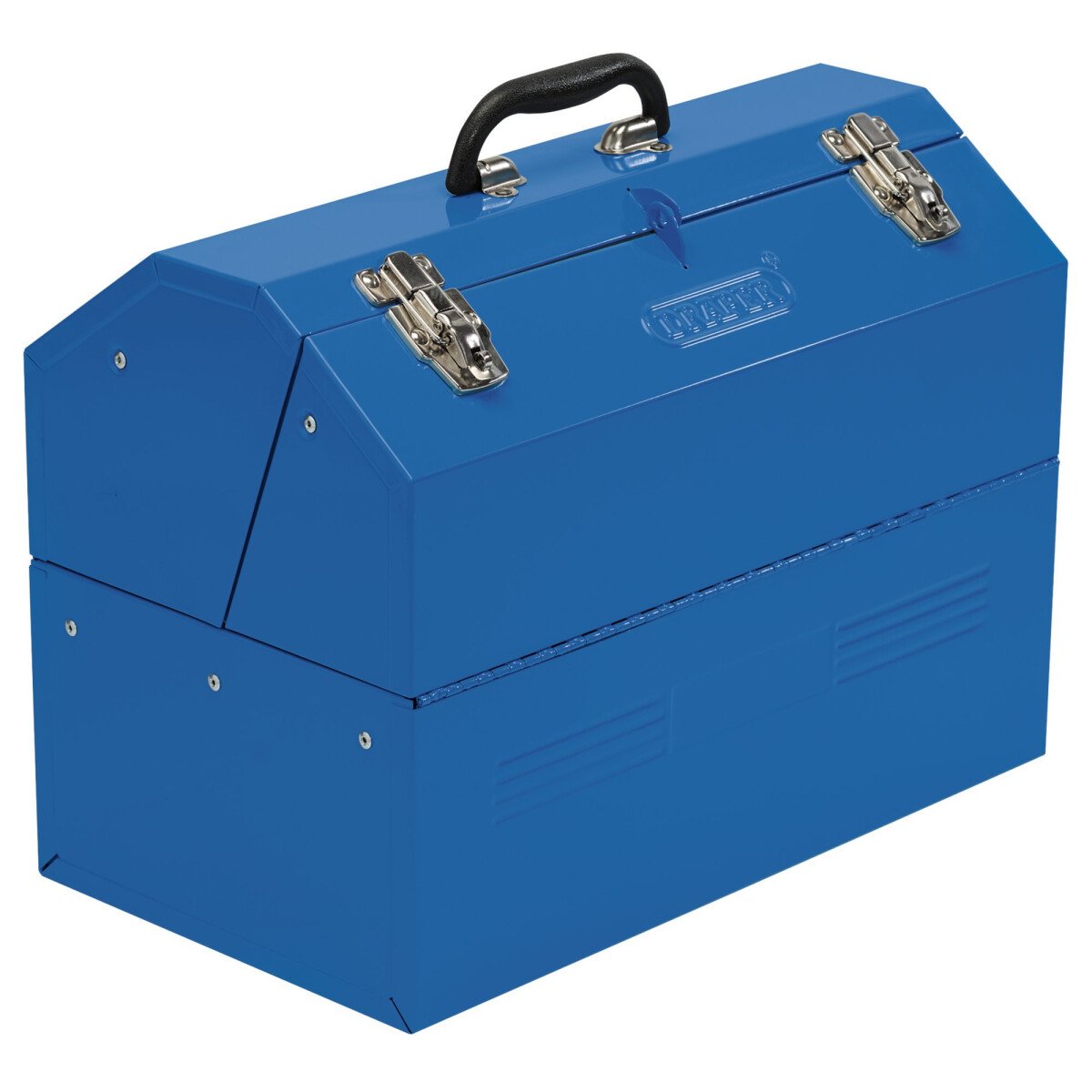 Draper 48566 TB459B 35L Barn Type Tool Box with 4 Cantilever Trays