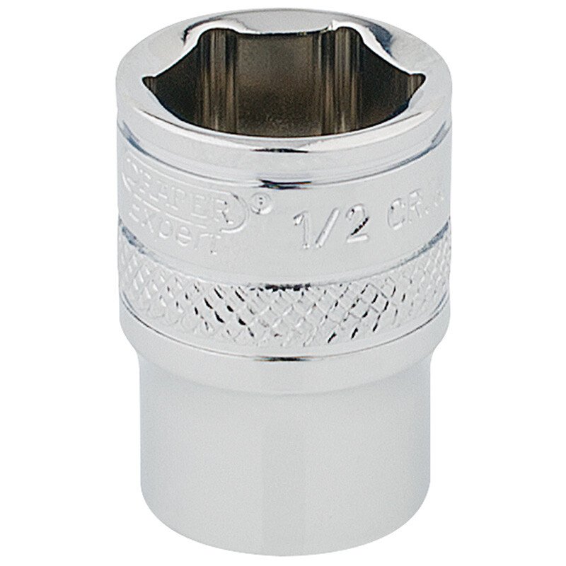 Draper 49010 B-AF 1/4" Square Drive Hi Torq® 12 Point Socket (1/2")