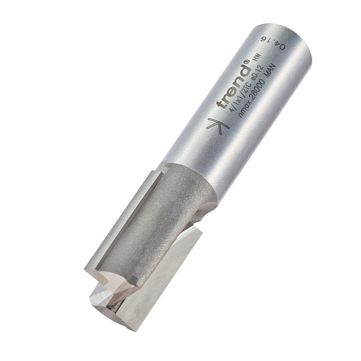 Trend 4/1X1/2TC Two flute cutter 15mm diameter