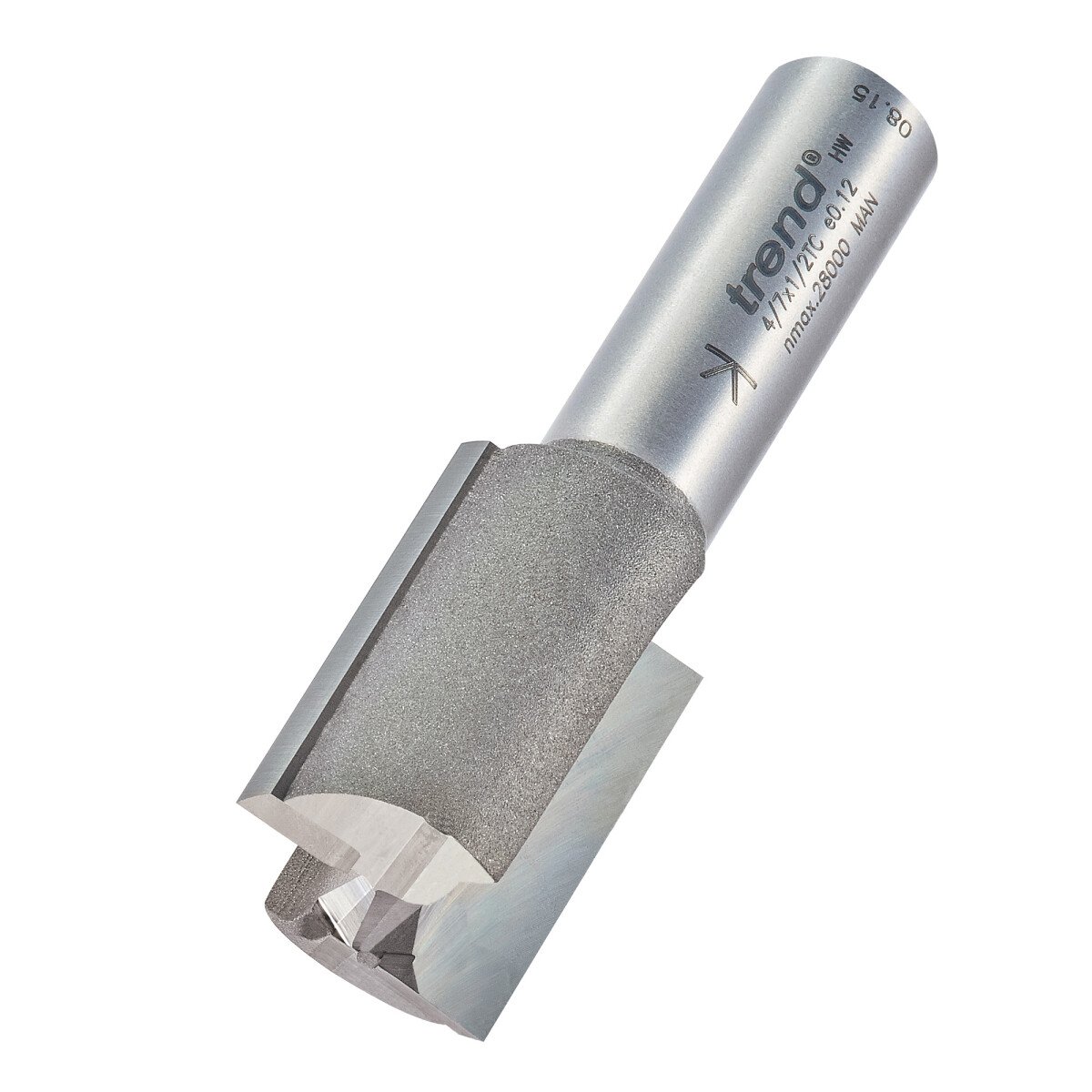 Trend 4/7X1/2TC Two flute cutter 22.2mm diameter