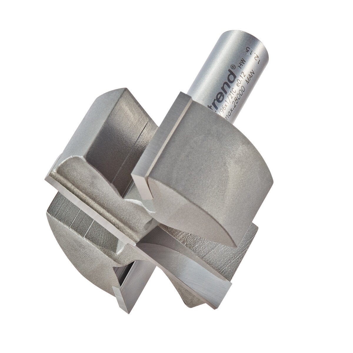 Trend 4/96X1/2TC Two flute cutter 50mm diameter