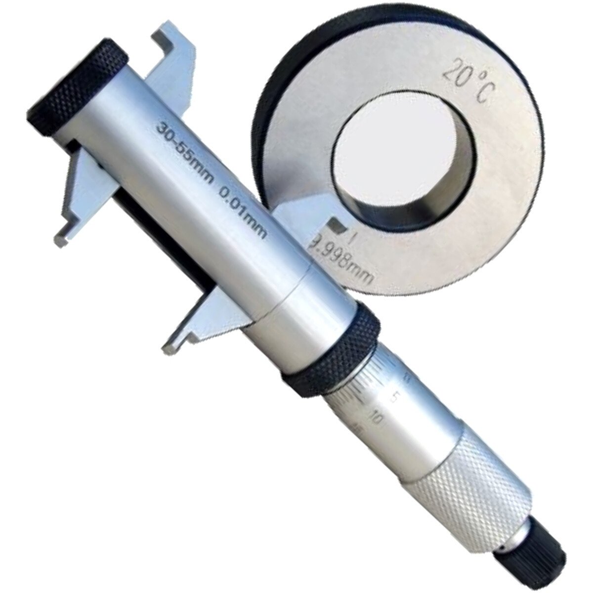 Linear Tools 50-355-055 Large Range Inside Micrometer 5-55mm DIN 863