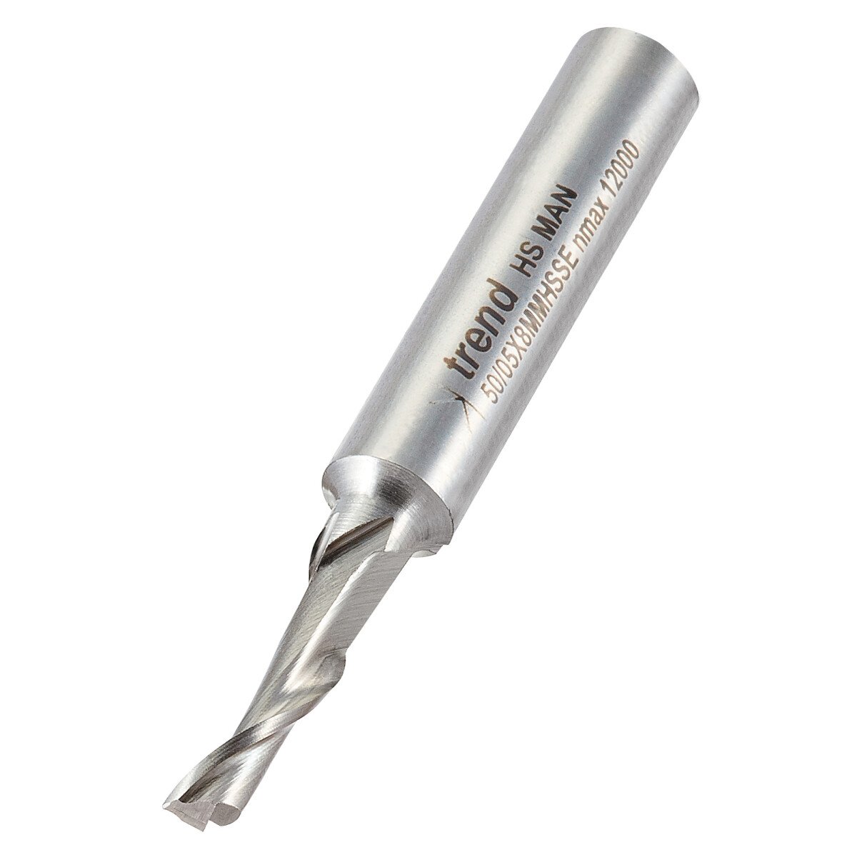 Trend 50/05X8MMHSSE Aluminium cutter 5mm diameter